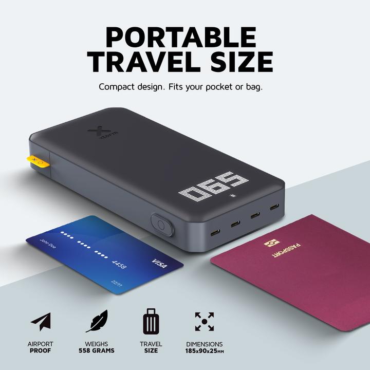 Actual product image Xtorm XB4 Series Titanium (24000 mAh, 140 W, 88.80 Wh)