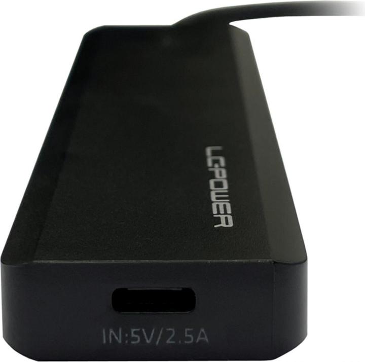 Produktbild LC-Power LC-HUB-U3-4-C 2xUSBA 1XUSB-C Black retail (USB-C, 4 Ports)