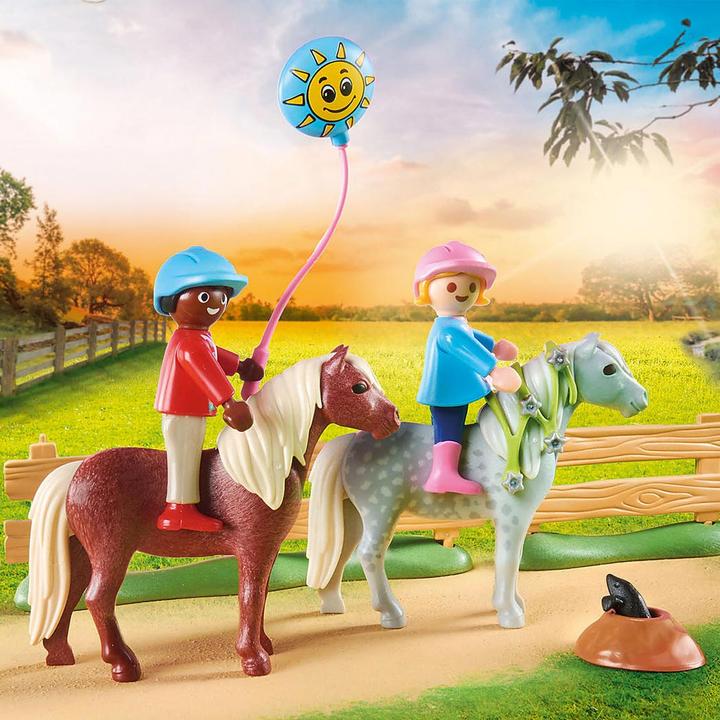 Produktbild Playmobil Kindergeburtstag auf dem Ponyhof (70997, Playmobil Country)