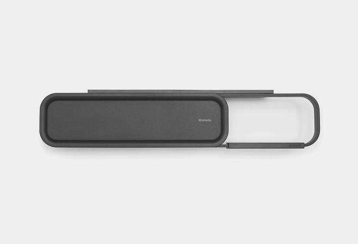 Actual product image Brabantia Toilet paper holder Mindset with shelf anthracite