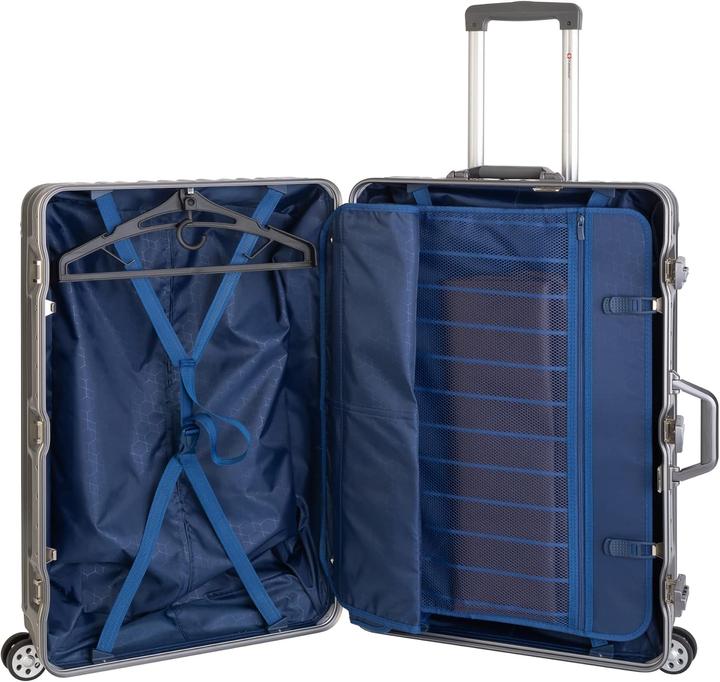 Image du produit Travelhouse 3-teiliges Reisekoffer-Set (108 l, Bagage à main (jusqu'à 50l), M (50 - 90l), L (90 - 115l))