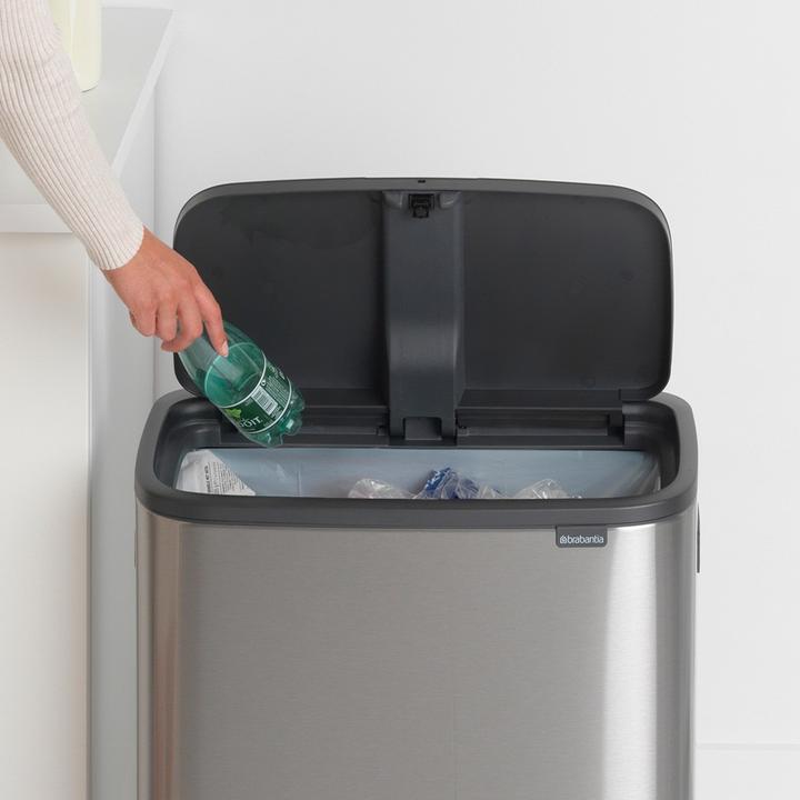 Image du produit Brabantia Seau de recyclage Bo Touch Bin (60 l)