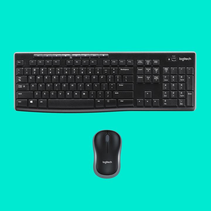 Produktbild Logitech MK270 (Eng. Int., Kabellos)