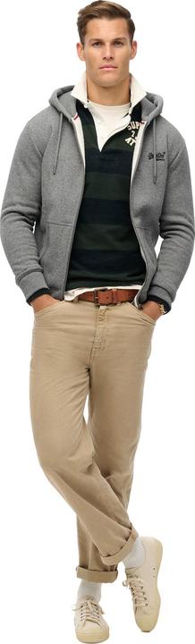 Actual product image Superdry Sweat jacket Casual Figure-hugging ESSENTIAL LOGO ZIP HOODIE (S)