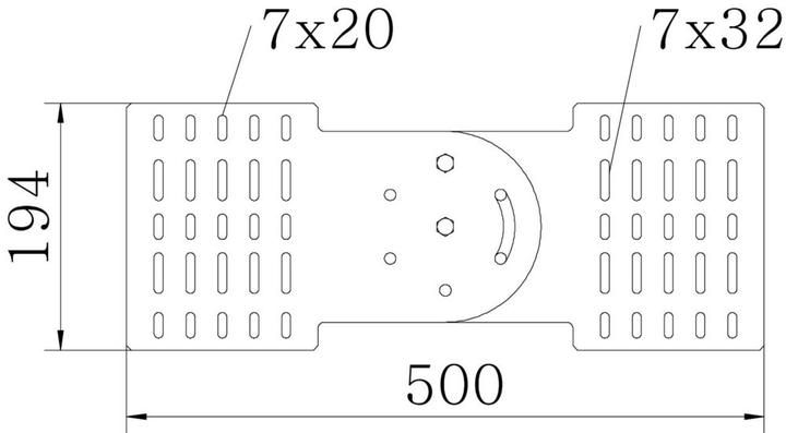 Actual product image OBO Bettermann OBO GVM 200 FT joint connector 200x500 St FT f.cable tray