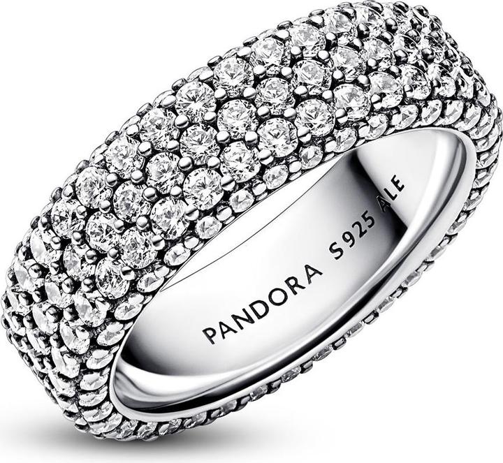 Produktbild Pandora Timeless Dreireihiger Pavé Ring (52, 925 Silber)