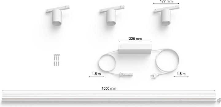Actual product image Philips Hue Perifo Basis Set (1530 lm)