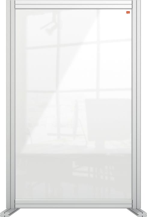 Nobo Schreibtischtrennwand Premium Plus 60 x 100 cm Acryl (60 x 100 cm)