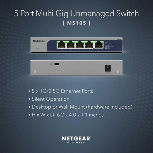 Produktbild Netgear 5-Port 2.5G Unmanaged Switch (5 Ports)