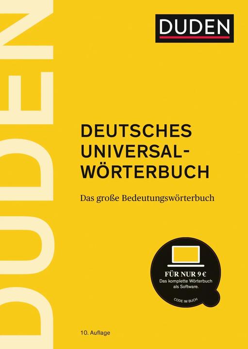 Produktbild Duden – Deutsches Universalwörterbuch (Deutsch, 2023)