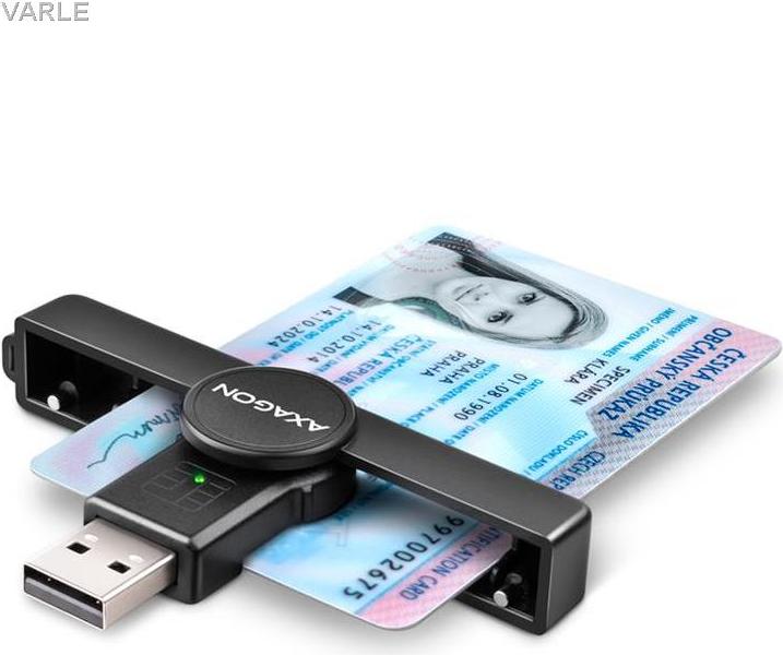 Image du produit Axagon CRE-SMPA USB Smart Card PocketReader (USB 2.0)