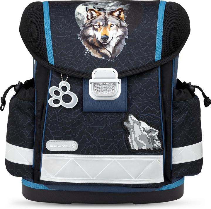 Produktbild Belmil CLASSY Schulrucksack-Set Wolves Pack (19 l)