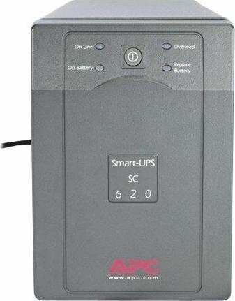 Produktbild APC Smart-UPS SC 620VA - USV - Wechselstrom 120 V (620 VA, 390 W, Line-Interaktiv USV)