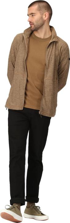 Actual product image Regatta Mens Edley Marl Full Zip Fleece Jacket (XL)