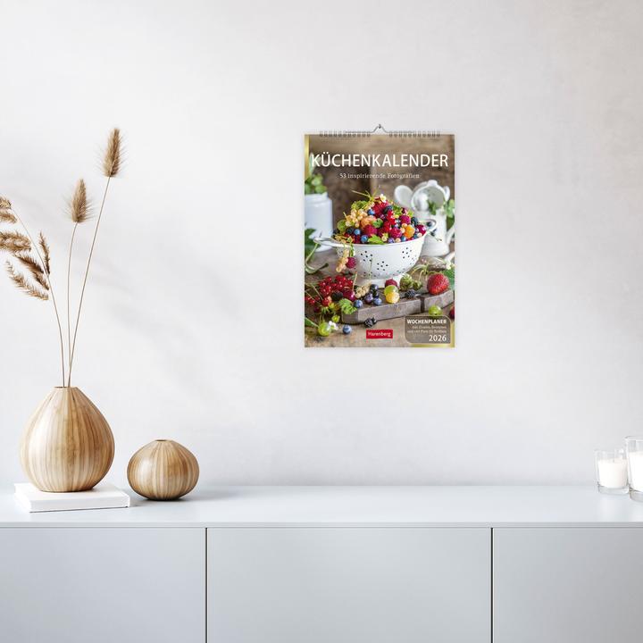 Actual product image Harenberg Küchenkalender Wochenplaner 2026 - 53 inspirierende Fotografien (German)