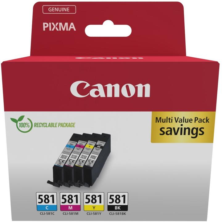 Produktbild Canon CLI-581 Multipack (M, C, Y, BK)