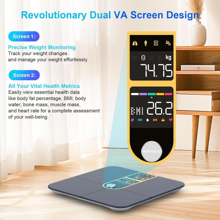 Actual product image Healthkeep Körperanalysewaage (180 kg)