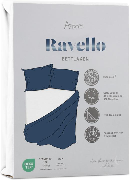 Actual product image Aspero Fitted sheet Ravello - 9407 (200-220 x 220-240 cm)