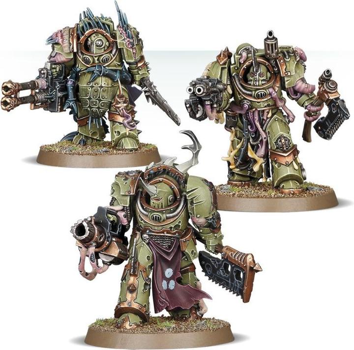 Actual product image Games Workshop Warhammer 40k - Death Guard Blightlord Terminators (Plastic)