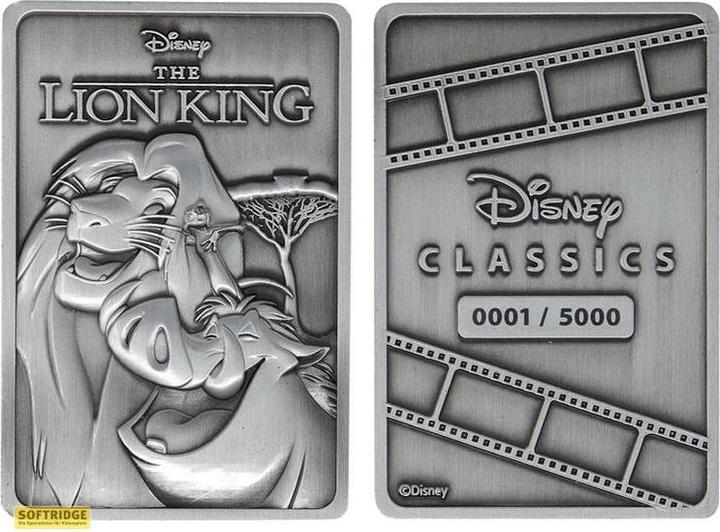 Produktbild Fanattik DISNEY - Roi Lion - Lingot en Métal - Limited Edition