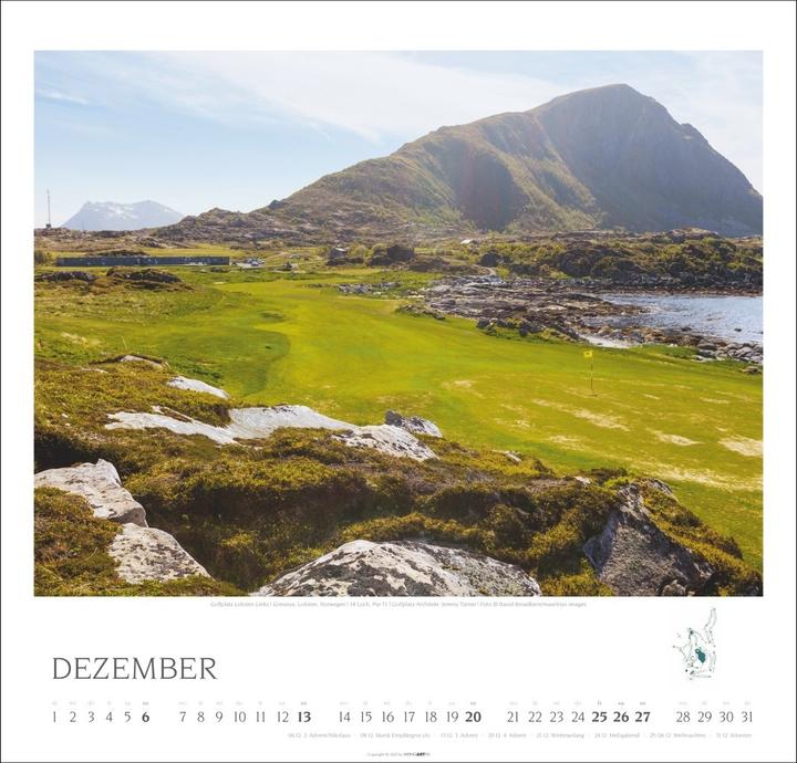Image du produit Golf Kalender 2026 (Allemand)