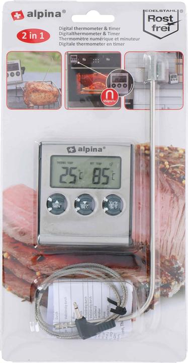 Actual product image alpina Grill/roast thermometer