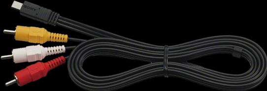 Actual product image Sony 3x Cinch (RCA) — Micro-B USB (Cable)