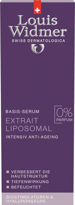 Actual product image Louis Widmer Extrait Liposomal unparfümiert (30 ml)