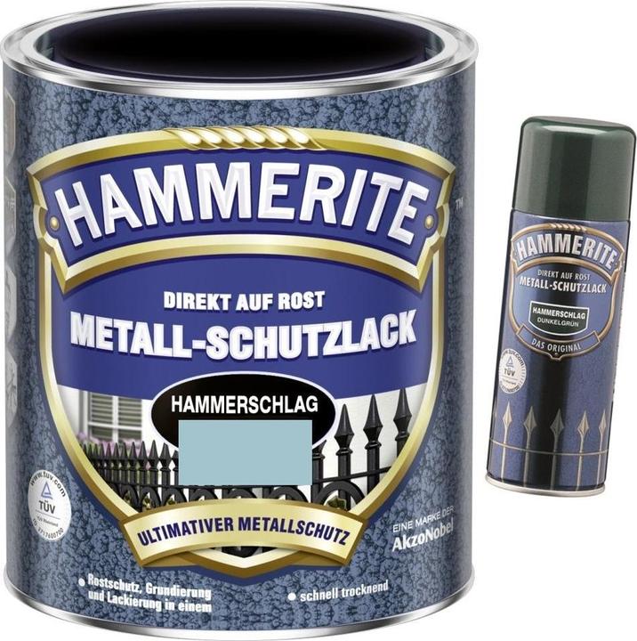 Produktbild Hammerite Metall-Schutzlack Hammerschlag (250 ml, Hellblau)