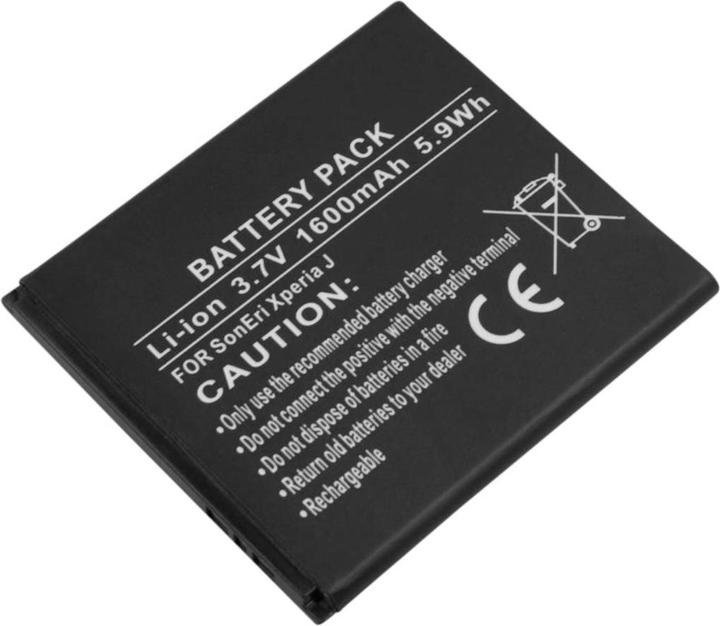 Immagine prodotto Avizar Li-Ion Akku 3.7V 1600mAh Sony Xperia J BA900