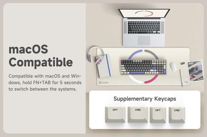 Actual product image Iqunix F97 Variable X (CH, Cable)