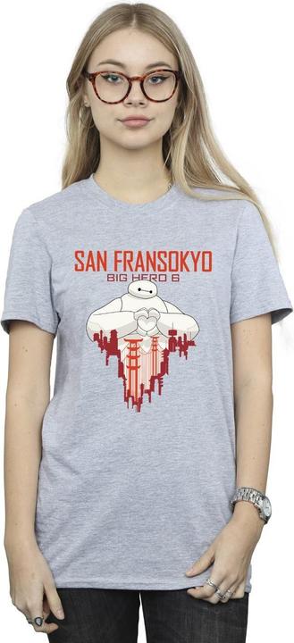 Produktbild Disney Big Hero 6 Baymax San Fransokyo Heart TShirt (XL)