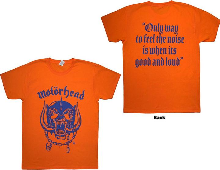 Motorhead Good & Loud Back Print