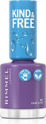 Actual product image Rimmel London Rimmel - Kind & Free Nail Polish 8 ml 167 Lilac Love -