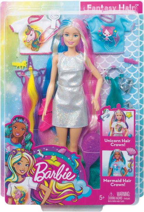 Actual product image Barbie Fantasy Hair Doll