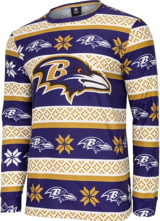 Produktbild Foco NFL Winter XMAS Pyjama Schlafanzug Baltimore Ravens - XL (XL)