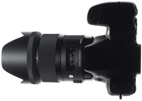 Actual product image Sigma 35mm, f/1.4 DG HSM ART Canon EF (Canon EF, Canon EF-S, full size, APS-C / DX)