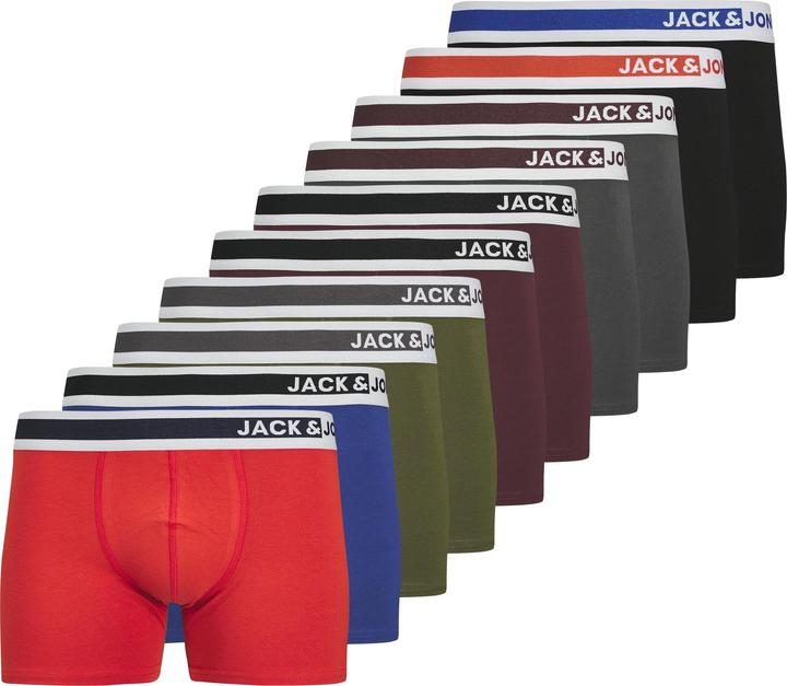 Produktbild Jack & Jones Jacjimmy Solid Trunks 10 Pack (XXL, 10er Pack)