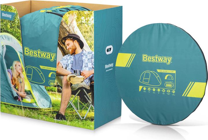Actual product image Bestway Cool Mount 4 Camping Tent 4-Person (Pitching tent, 2.35 kg, 4 persons)