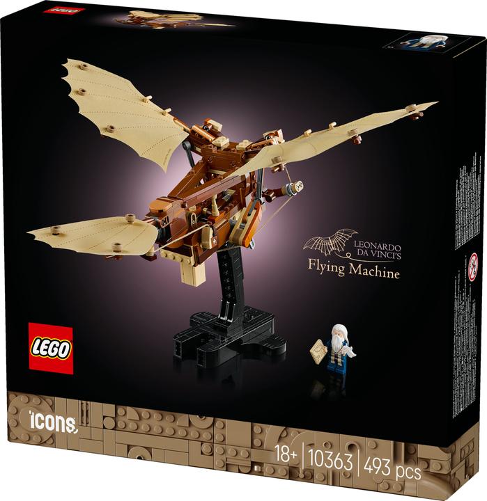 Actual product image LEGO Die Flugmaschine von Leonardo da Vinci (10363, LEGO Icons)