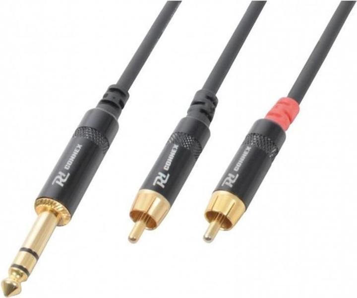 Produktbild PD Connex CX84-3 Klinke 6,3mm, female - Cinch 3 m (3 m, Cinch)