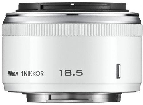 Produktbild Nikon 1 18.5mm f/1.8 Lichtstarkes Weitwinkel Weiss (Nikon 1, Nikon CX)