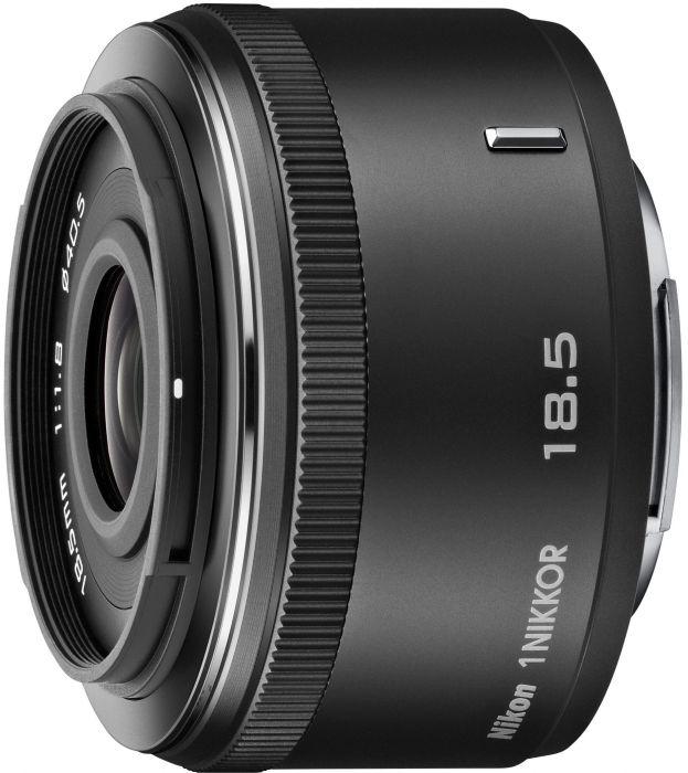 Produktbild Nikon 1 18.5mm f/1.8 Lichtstarkes Weitwinkel Black (Nikon 1, Nikon CX)