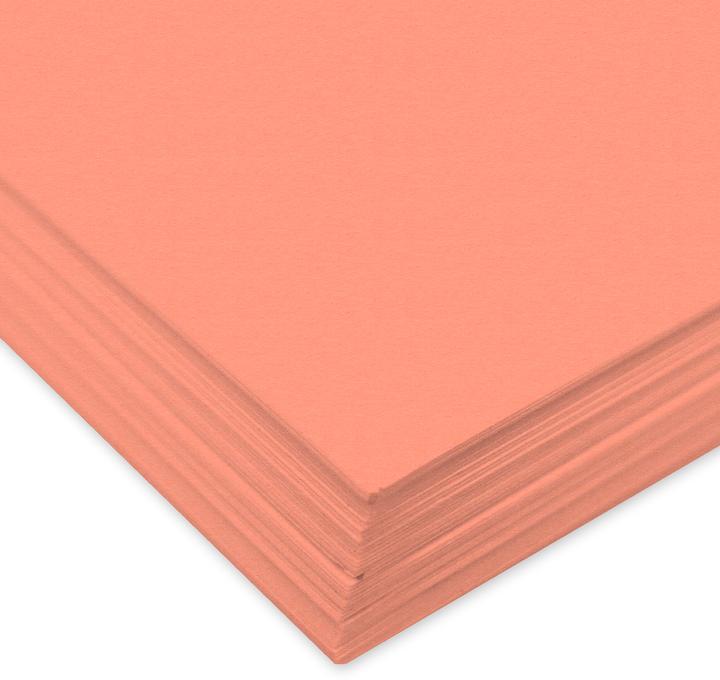 Actual product image Ursus Clay drawing paper A4 2174642 130g, coral 100 sheets (130 g/m², 100 x)