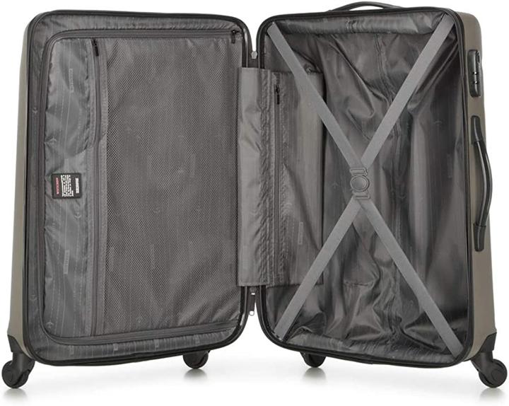 Actual product image Wittchen Globe Line Modern, Champagne (98 l, Hand luggage (up to 50 litres), M (50 - 90l), L (90 - 115l))