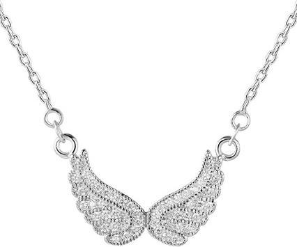Image du produit Beneto Collier en argent avec ailes AGS194 / 47 (L)