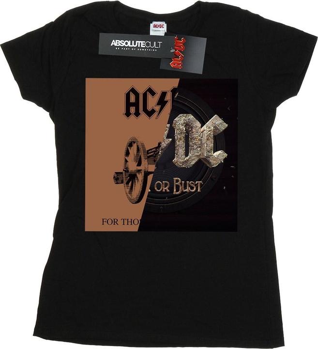 AC/DC Rock or Bust For Those About Splice TShirt aus Baumwolle