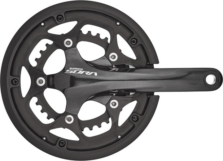 Productafbeelding Shimano Sora FC-R3000 crankstel 2x9-speed 50-34 T. met KSR (170 mm)