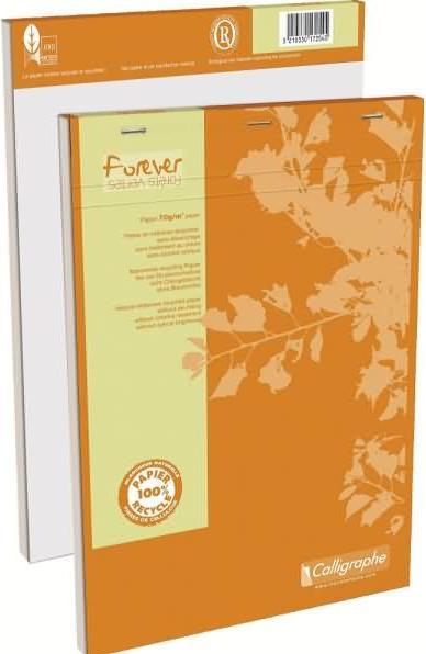 Actual product image Calligaphe Forever papier recyclé (A4, Checked)