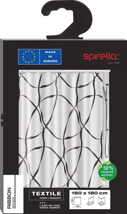 Produktbild spirella Ribbon (180 x 180 cm)